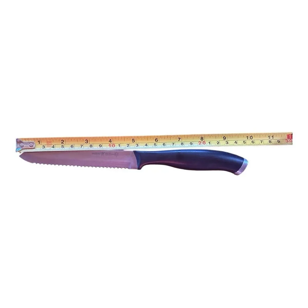 JA Henckels International Silver Cap Serrated Utility Knife 5” 13570-130